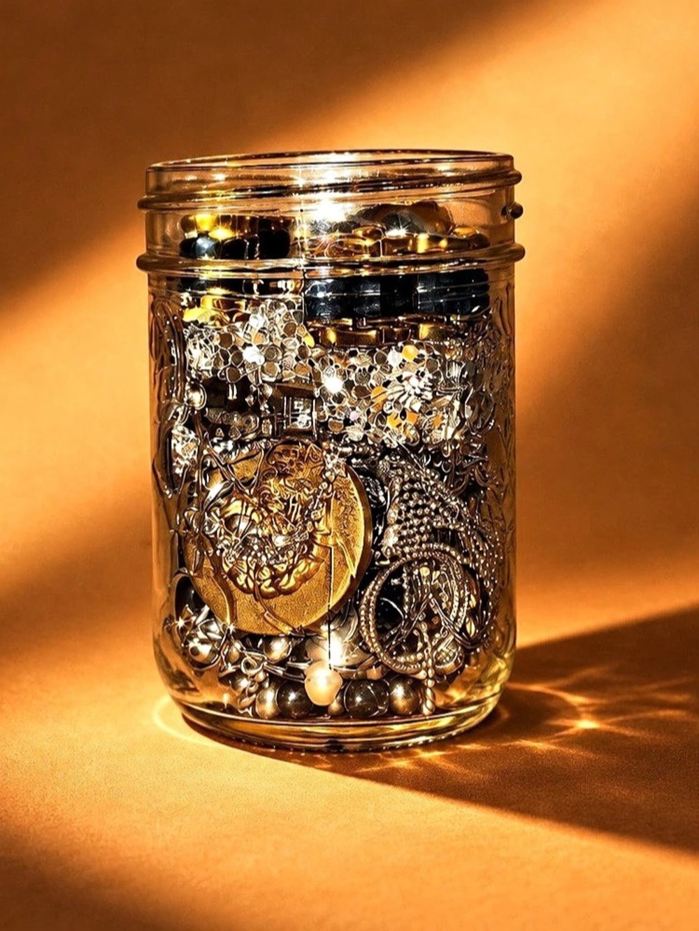 Mystery jewelry jar